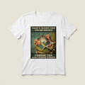 Drink Tea and Know Things Graphic Tee | Funny Cat