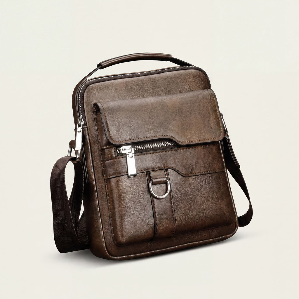 Sac à bandoulière en cuir pour homme Canada | Sac messager bandoulière