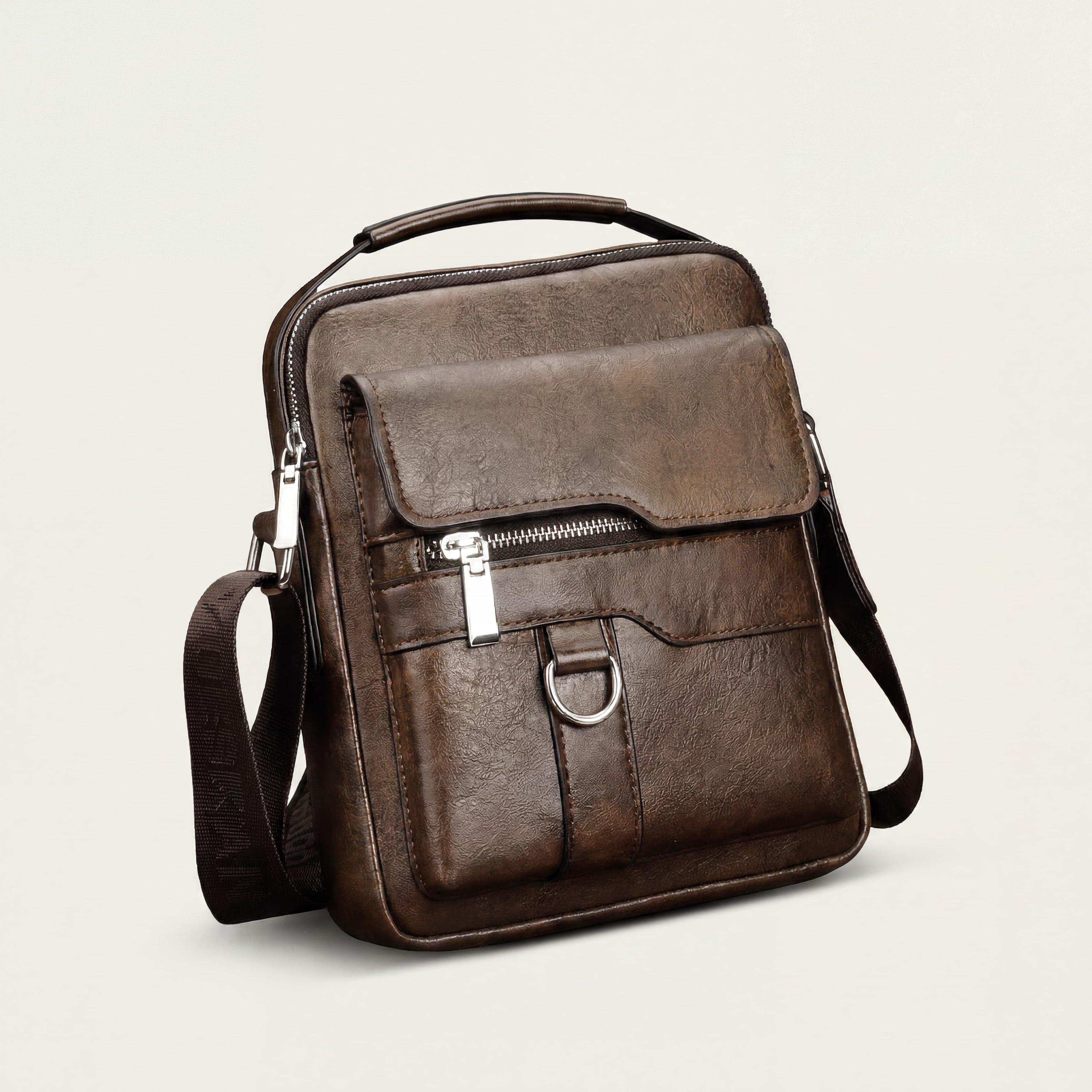 Sac à bandoulière en cuir pour homme Canada | Sac messager bandoulière
