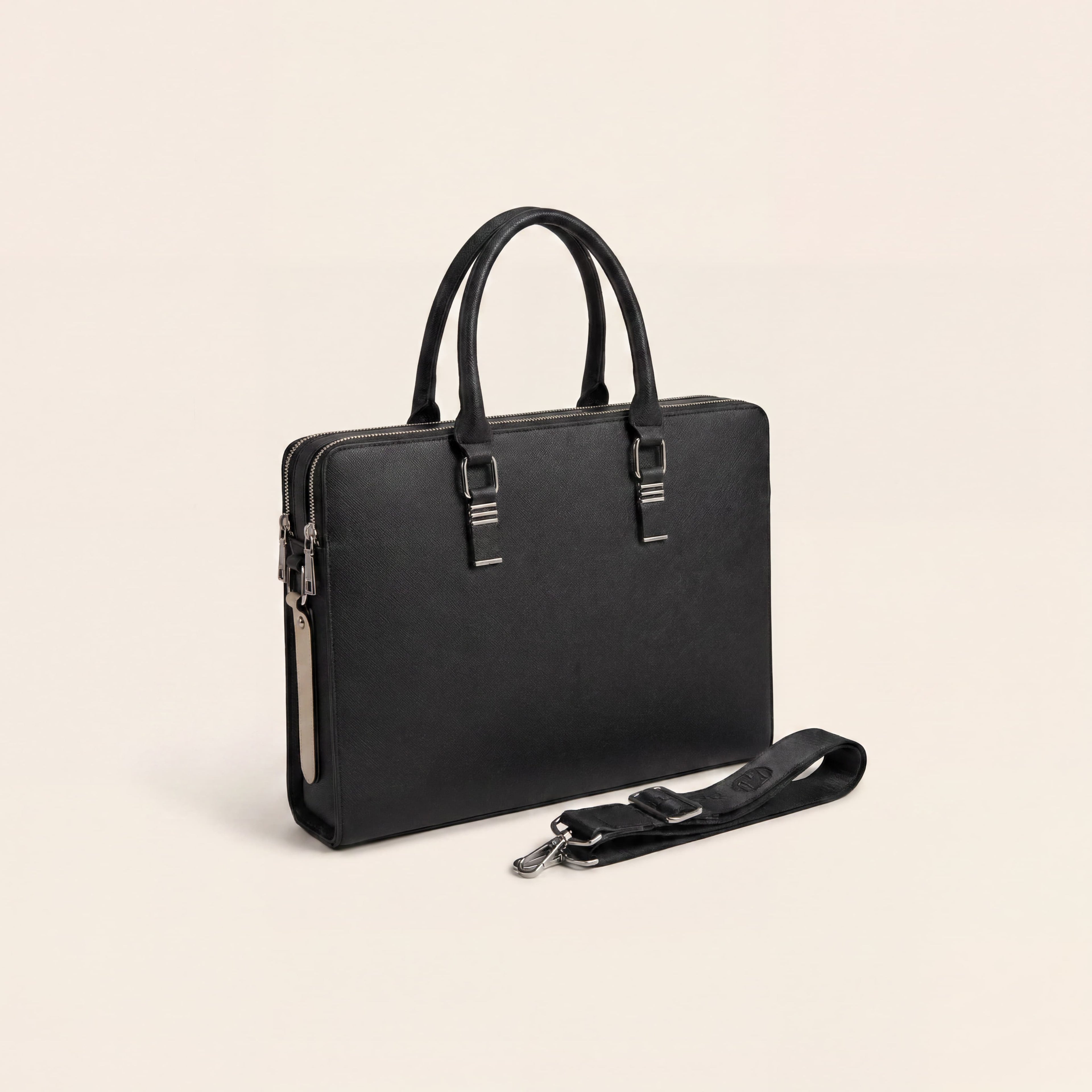 Sac porte-documents en cuir pour ordinateur portable pour hommes Canada | Parcel Theory