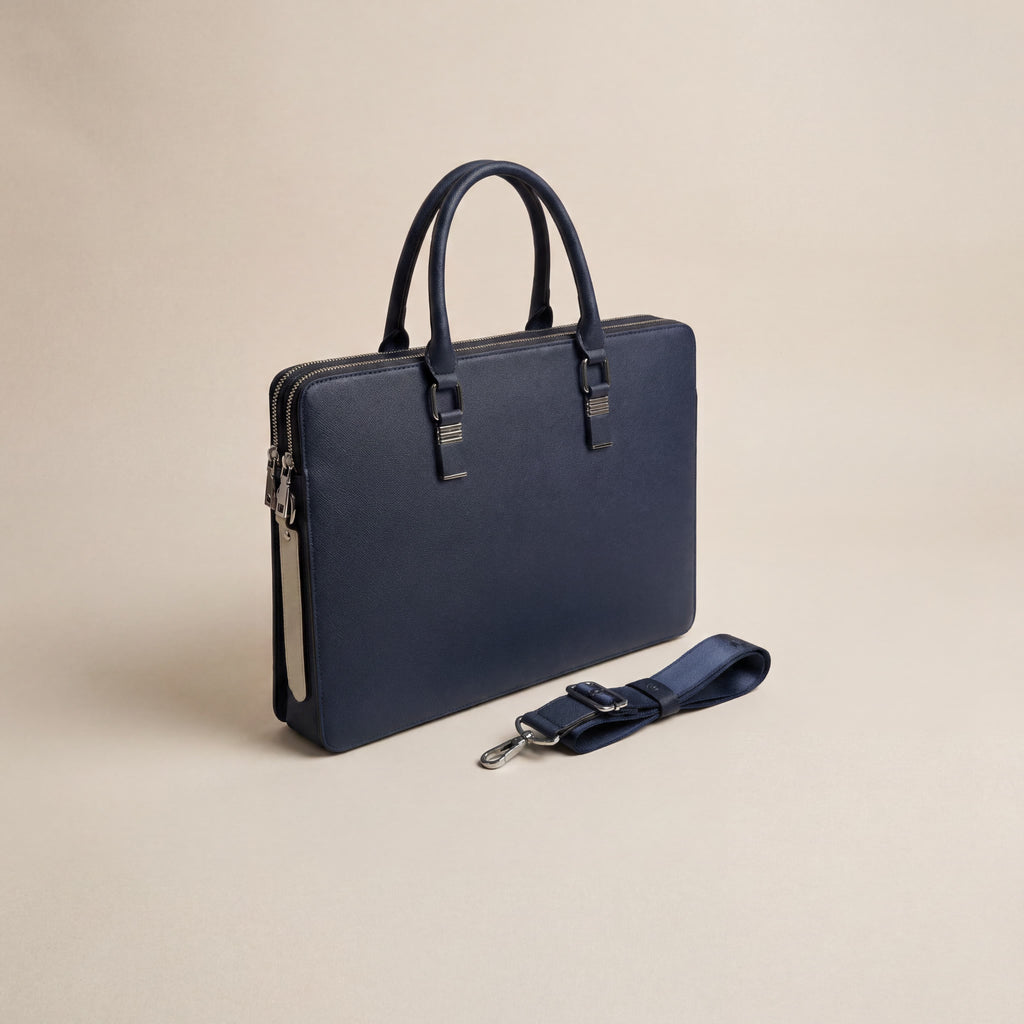 Sac porte-documents en cuir pour ordinateur portable pour hommes Canada | Parcel Theory